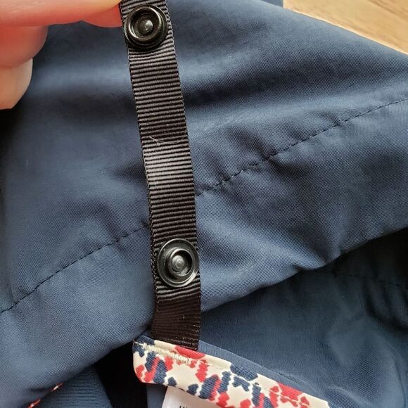 🔸️Columbia Blue Omni-Shield Hooded Windbreaker Jacket Medium - Picture 11 of 14